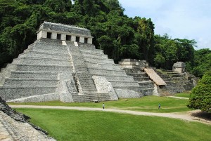 Les ruines Mayas de Palenque au Chiapas