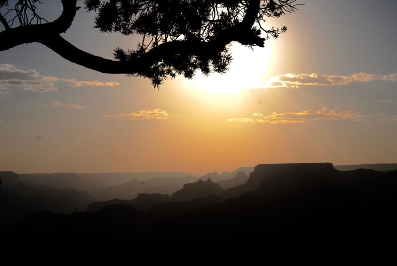 Sunset on the Grand Canyon