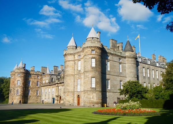 Holyrood Palace et le parlement écossais en Ecosse