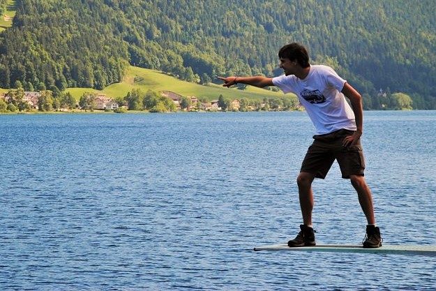 Moran en rando en Suisse