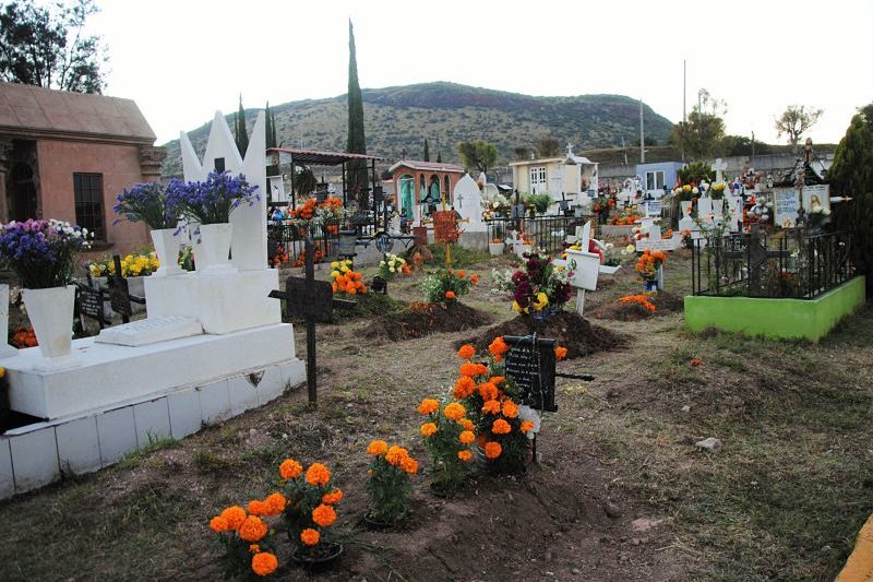Cimetière pour le Dia de Muertos Cimetière pour le Dia de Muertos