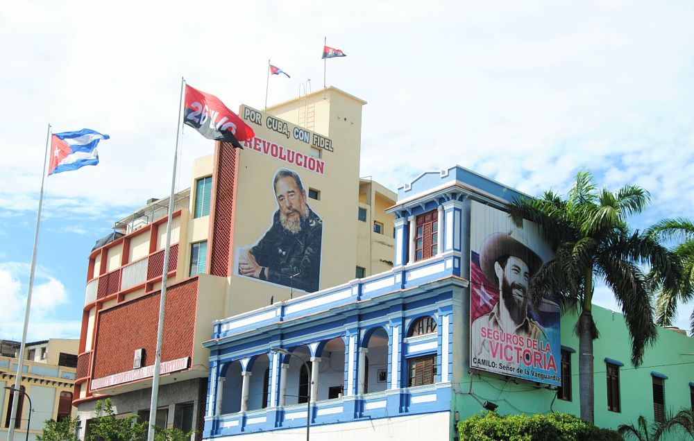 Image de la propagande à Cuba
