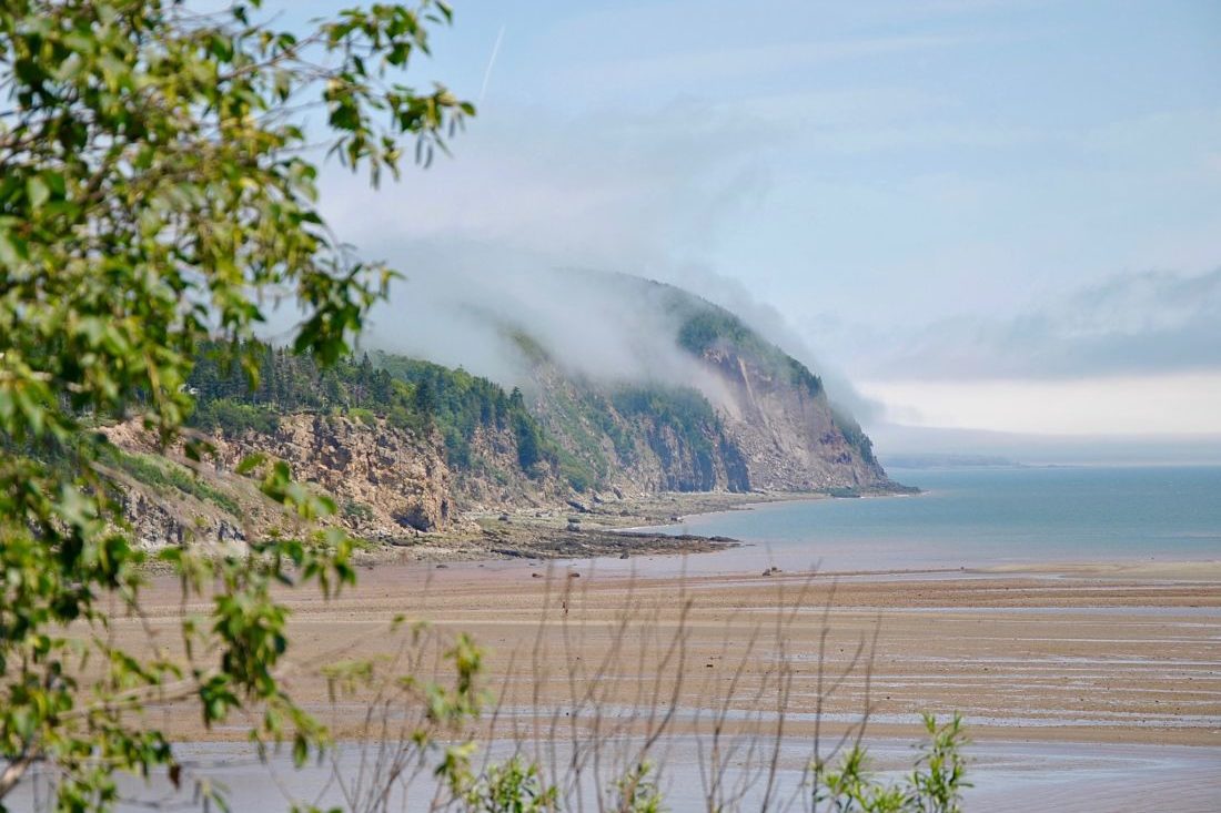Baie de Fundy et les rochers Hopewell Baie de Fundy et les rochers Hopewell