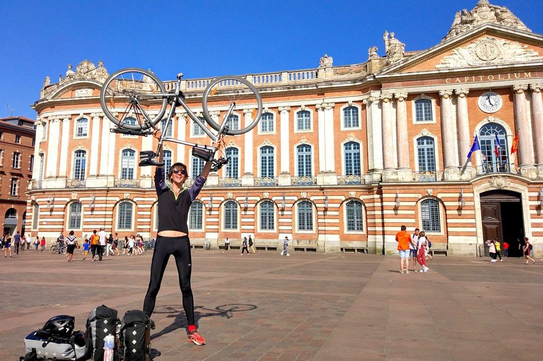 Itinéraire de mon voyage à vélo à travers le France et de Bordeaux à Toulouse Itinéraire de mon voyage à vélo à travers le France et de Bordeaux à Toulouse