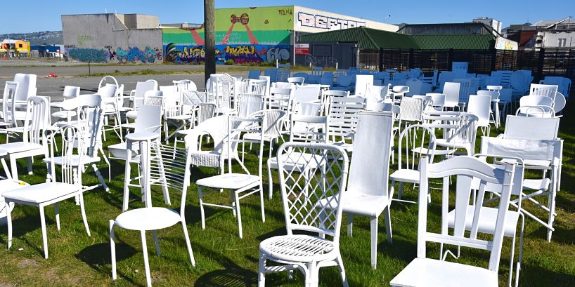 Street art à Christchurch en Nouvelle-Zélande Street art à Christchurch en Nouvelle-Zélande