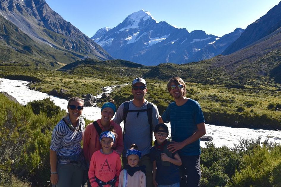 Rencontres avec des québecois au Mont Cook en Nouvelle-Zélande